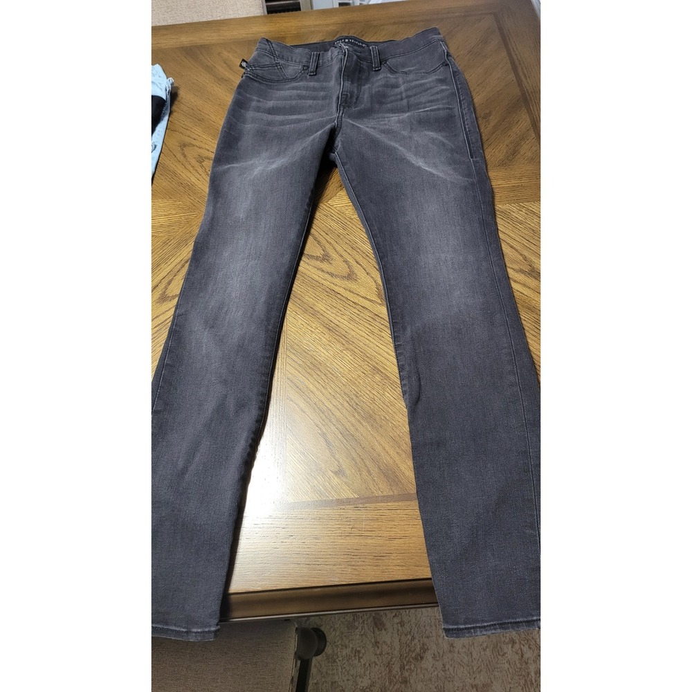 Rock & Republic High Roller Skinny Jeans Faded Black High Rise 8M R012291